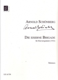 Schoenberg Die Eiserne Brigade Pf Quintet Sheet Music Songbook