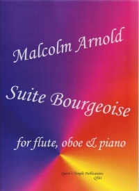 Arnold Suite Bourgeoise Flute Oboe & Piano Sheet Music Songbook