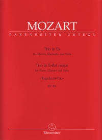 Mozart Trio Eflat K498 String Trio Score & Parts Sheet Music Songbook