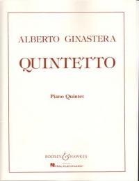 Ginastera Quintetto Piano Quintet Score & Parts Sheet Music Songbook