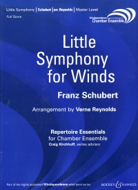 Schubert Little Symphony For Winds 10 Winds Fsc Sheet Music Songbook