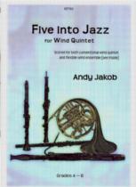 Five Into Jazz Jakob Wind Quintet Sheet Music Songbook