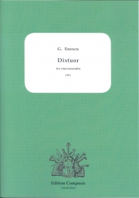 Enescu Dixtuor Wind Ensemble Score/parts Sheet Music Songbook
