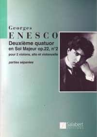 Enesco Quatuor A Cordes Op22 No 2 Parts Sheet Music Songbook