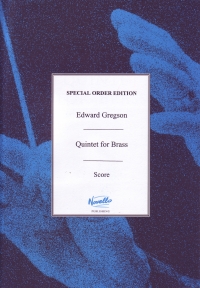 Gregson Quintet For Brass Score Sheet Music Songbook