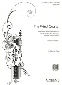 Winters Wind Quartet Flute 1 Part Sheet Music Songbook
