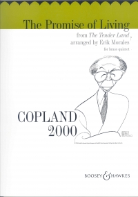 Copland Promise Of Living Brass Quintet Sheet Music Songbook
