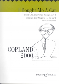 Copland I Bought Me A Cat Ww Quintet Sc/pts Sheet Music Songbook