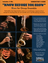 Know Before You Blow Blues Group Ensemble Score+cd Sheet Music Songbook
