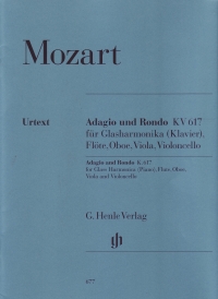 Mozart Adagio & Rondo K617 Score & Parts Sheet Music Songbook