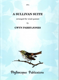 Sullivan Suite Parry-jones Wind Quintet Sheet Music Songbook