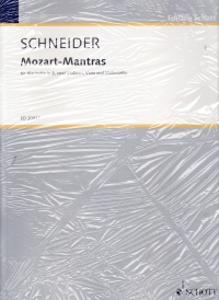 Schneider Mozart Mantras Clarinet Quintet Sheet Music Songbook