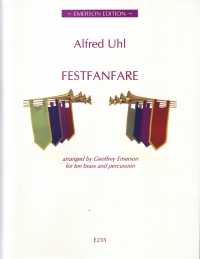Uhl Festfanfare 10 Brass & Percussion Sheet Music Songbook