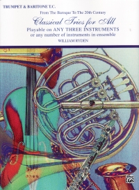 Classical Trios For All Trombone Barition Bc Sheet Music Songbook