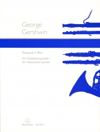 Gershwin Rhapsody In Blue Woodwind Quintet Sheet Music Songbook