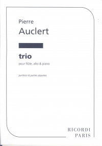 Aubert Trio Flute, Viola & Piano Sheet Music Songbook