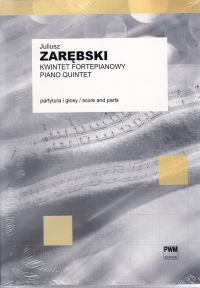 Zarembski Piano Quintet In G Minor Op34 Sc & Pts Sheet Music Songbook
