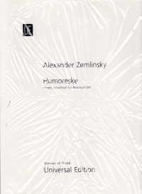 Zemlinsky Humoreske (rondo) Wind Quintet Parts Sheet Music Songbook