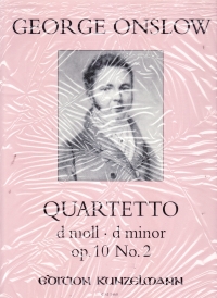 Onslow String Quartet In D Minor Sheet Music Songbook