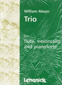 Alwyn Trio Flute, Cello & Piano Score & Parts Sheet Music Songbook