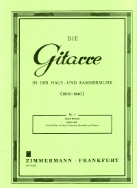 Kreutzer Trio Op16 Flute(vln), Clarinet(vla) & Gtr Sheet Music Songbook