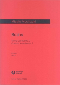 Mochizuki Brains String Quartet No 2 Score Sheet Music Songbook