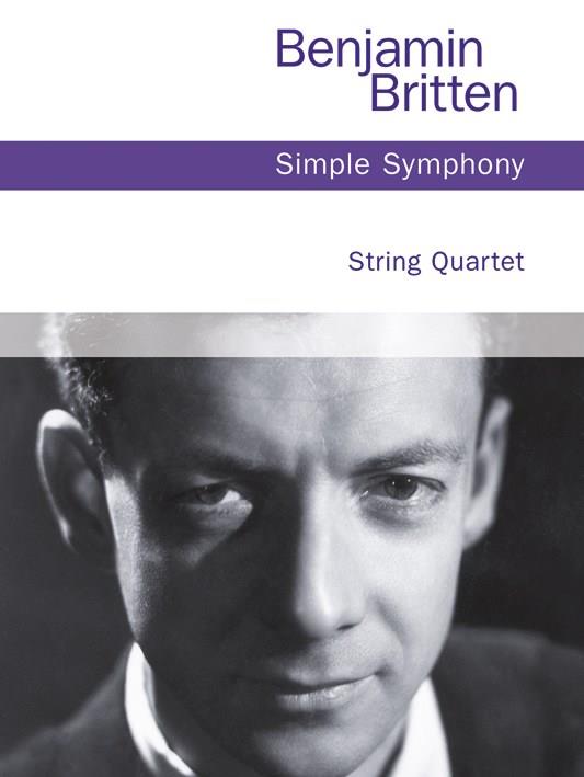 Britten Simple Symphony String Quartet Parts Sheet Music Songbook