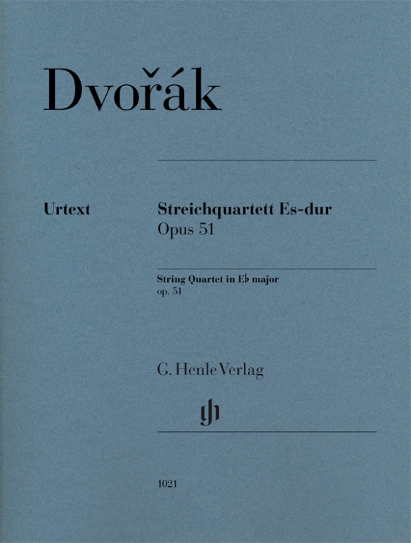 Dvorak String Quartet In E-flat Op51 Parts Sheet Music Songbook
