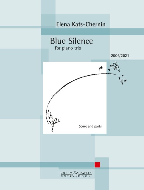 Kats-chernin Blue Silence Piano Trio Score & Parts Sheet Music Songbook