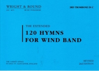 120 Hymns For Wind Band 3rd Trombone C Sheet Music Songbook