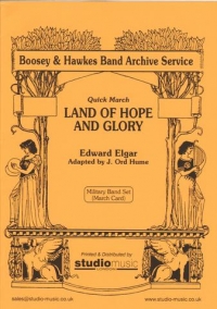 Elgar Land Of Hope & Glory March Card Set Sheet Music Songbook