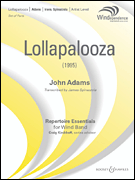 Adams Lollapalooza Wind Band Score & Parts Sheet Music Songbook