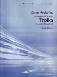 Prokofiev Troika (young Band) Lavender Score Sheet Music Songbook