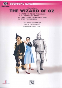 Wizard Of Oz Themes For Concert Band Score & Parts Sheet Music Songbook