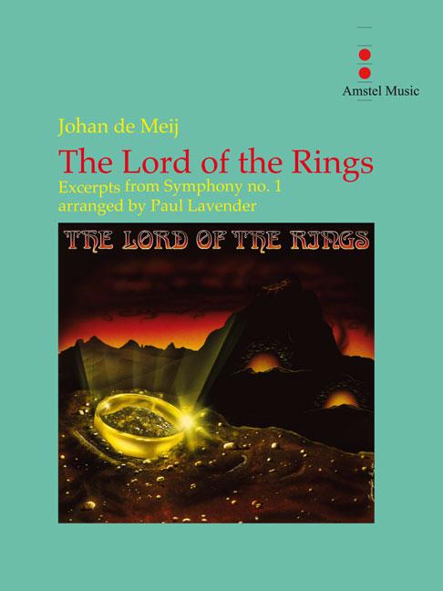 De Meij The Lord Of The Rings Excerpts Concert Ban Sheet Music Songbook