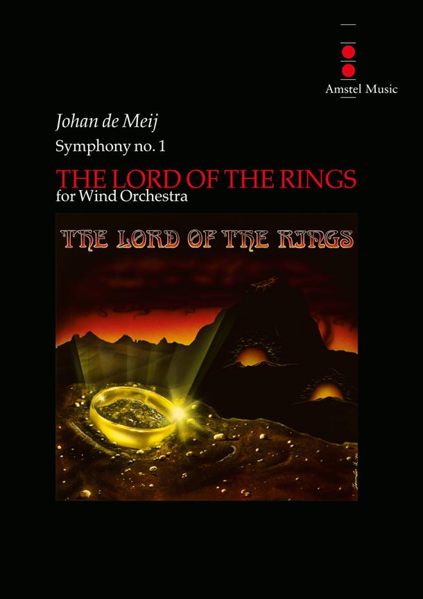 De Meij Lord Of The Rings Concert Band Scr & Pts Sheet Music Songbook