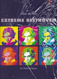 De Meij Extreme Beethoven Wind Band Score Sheet Music Songbook