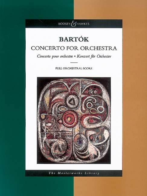 Bartok Concerto For Orchestra (masterworks Lib) Fs Sheet Music Songbook