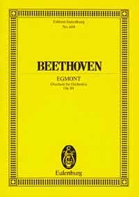 Beethoven Egmont Overture Op84 Mini Score Sheet Music Songbook