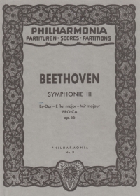 Beethoven Symphony No3 Op55 Eb Eroica Pocket Score Sheet Music Songbook