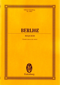 Berlioz Requiem Mini Score Sheet Music Songbook