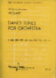 Mozart Dance Tunes For Orchestra K 568,585,599,601 Sheet Music Songbook