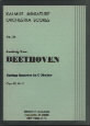 Beethoven String Quartet Op 59 No 3 C Mini Score Sheet Music Songbook