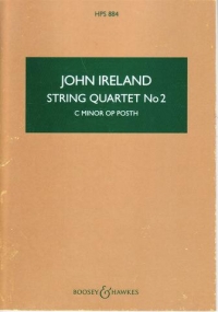 Ireland String Quartet No2 Cmin Op Posth Pocket Sc Sheet Music Songbook