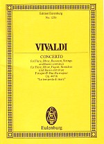 Vivaldi Concerto Op44 No 16 F La Tempesta Di Mare Sheet Music Songbook