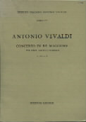 Vivaldi Concerto In D Fvii/10 Op39/7 Full Score Sheet Music Songbook
