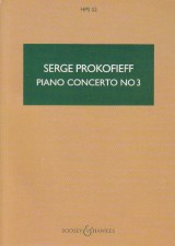Prokofiev Piano Concerto No 3 C Miniature Score Sheet Music Songbook