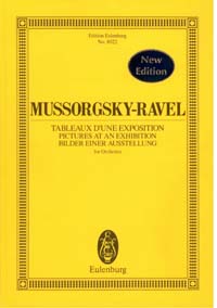 Mussorgsky Pictures At An Exhibition (orch Ravel) Sheet Music Songbook