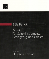 Bartok Music For Strings Percussion & Celesta Mini Sheet Music Songbook