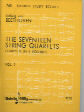 Beethoven String Quartets Vol 2 Op59 Nos7-8-9 Sheet Music Songbook